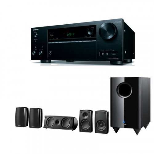 Receiver Onkyo TX-NR656 + Sistem Boxe 5.1 Onkyo SKS-HT648