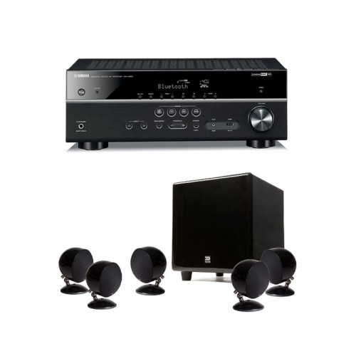 Receiver Yamaha RX-V383 + Sistem boxe 5.1 MOREL BEAT-X