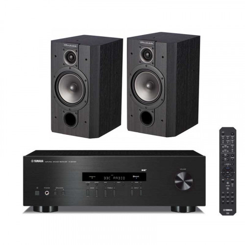 Receiver Yamaha R-S202D + Boxe raft Wharfedale VR-100