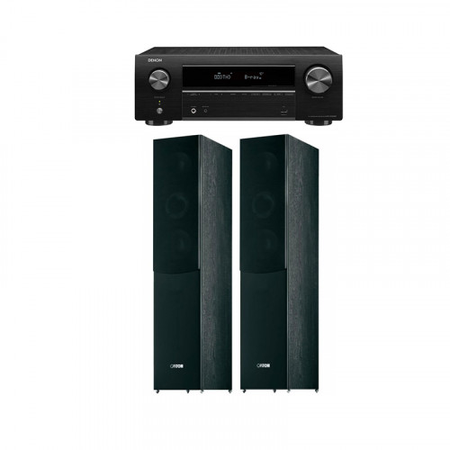 Receiver AV Denon AVRX550BT + Boxe Podea Canton SP 706