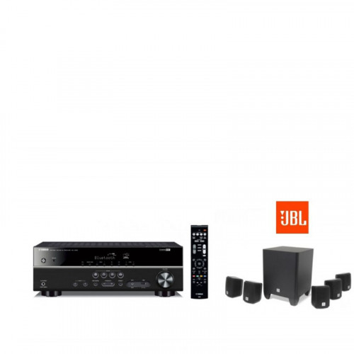 Receiver Yamaha RX-V383 + SISTEM 5.1 JBL HOME CINEMA 510