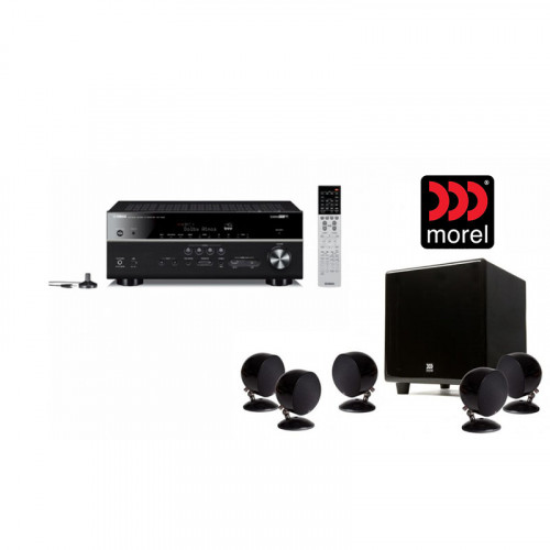 Receiver AV 5.1 Yamaha RX-V683 + Sistem boxe 5.1 MOREL BEAT-X