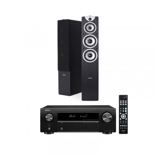 Boxe podea Dynavoice Magic F-7 EX V.3 + RECEIVER AV DENON AVR-X250BT