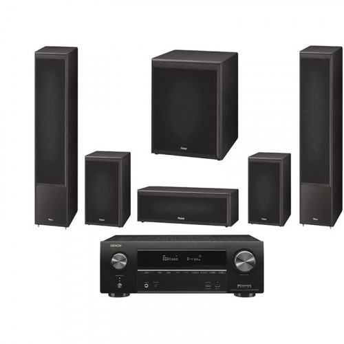 Receiver AV Denon AVR-X1500H + Sistem 5.1 Magnat Monitor Supreme 1002 + 202 + Center 252 + Sub 302A