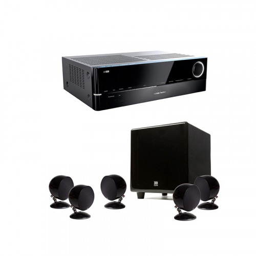 Receiver AV Harman Kardon AVR-161S + Sistem boxe 5.1 MOREL BEAT-X