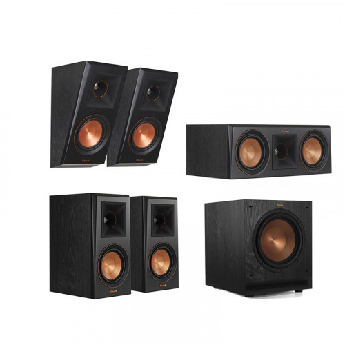 Boxe raft Klipsch RP-500M + Subwoofer Klipsch SPL-100  + Boxe surround Klipsch RP-500SA + Boxa centru Klipsch RP-500C