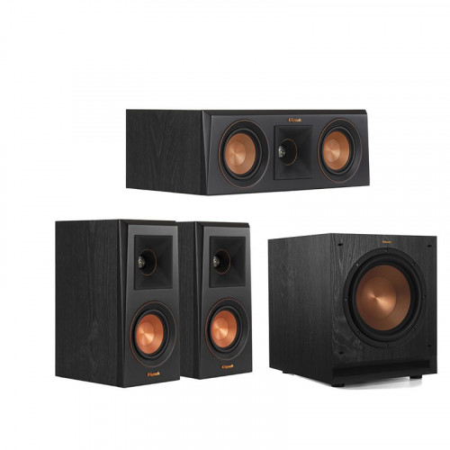 Boxe raft Klipsch RP-400M + Subwoofer Klipsch SPL-100  + Boxa centru Klipsch RP-400C