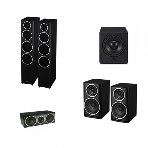 Boxe Wharfedale Diamond 157 + Boxe Wharfedale Diamond 121 + Boxa centru Wharfedale Diamond 101c + Subwoofer Wharfedale WH-S10