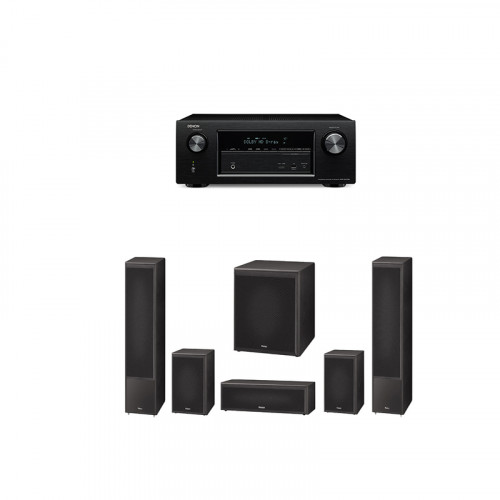 Sistem 5.1 Magnat Monitor Supreme 1002 + 202 + Center 252 + Sub 302A + Receiver AV Denon AVR X-2100