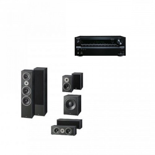 Sistem 5.0 Magnat Monitor Supreme 2002 + Receiver Onkyo TX-NR636