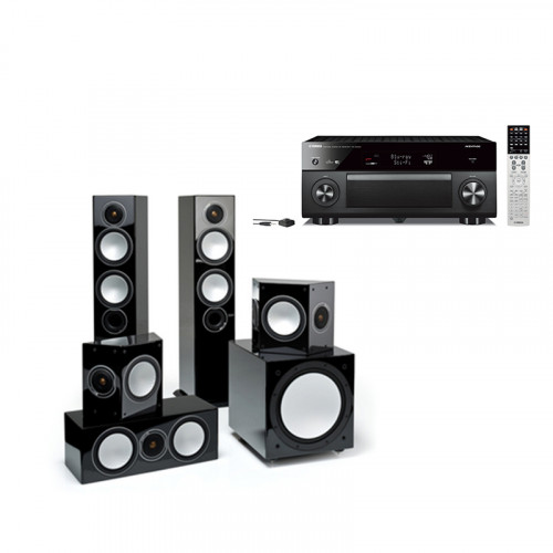 Yamaha Rx-A3040 + 5.1 Pack Boxe Monitor Audio Silver