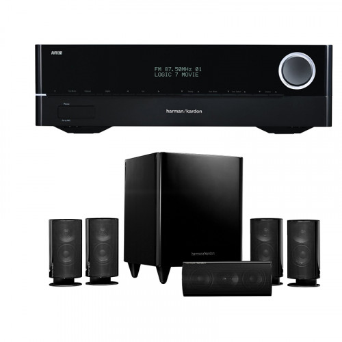 Receiver Av Harman Kardon Avr 171 + Sistem 5.1 Harman Kardon Hkts 16