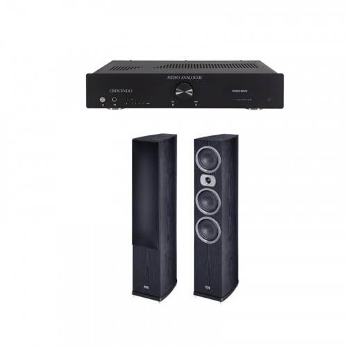 Boxe Heco 702 + Amplificator Integrat Audio Analogue Crescendo