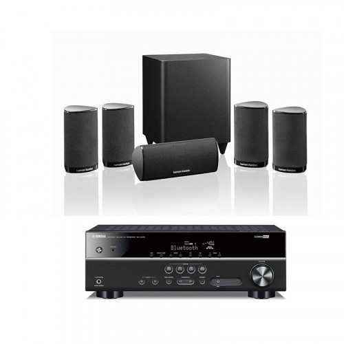 Receiver Yamaha RX-V379 + Sistem 5.1 Harman Kardon Hkts 5