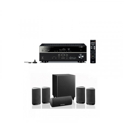 Receiver Yamaha RX-V479 + Sistem 5.1 Harman Kardon Hkts 5