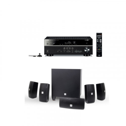 Receiver AV Yamaha RX-V479 + SISTEM 5.1 JBL HOME CINEMA 610