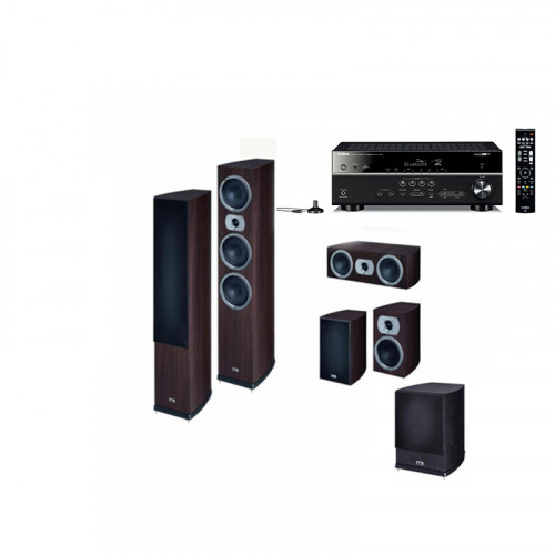 Receiver  Yamaha RX-V479 + Boxe Heco 202 + Subwoofer 252A + 702 + Center 102