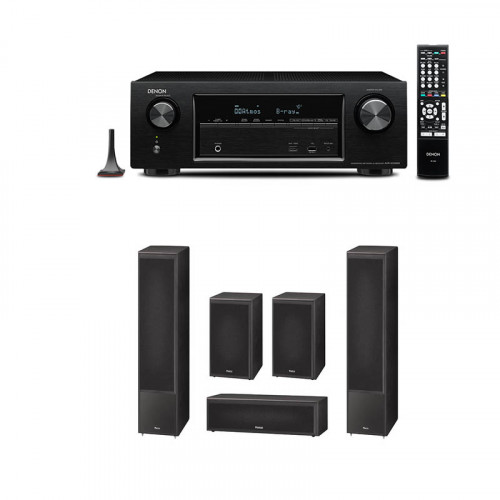 Sistem 5.0 Magnat Monitor Supreme 1002+202+252 + Receiver AV Denon Avr-X1200