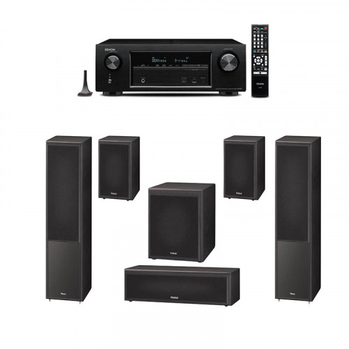 Boxe Magnat Supreme 802+102+Center 252+Sub 202A + Receiver AV Denon Avr-X1200