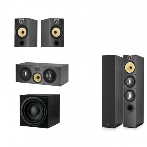 Boxe B&W 683 S2 + Boxe B&W 685 S2 + Boxe B&W HTM61 S2 + Subwoofer B&W ASW 610XP