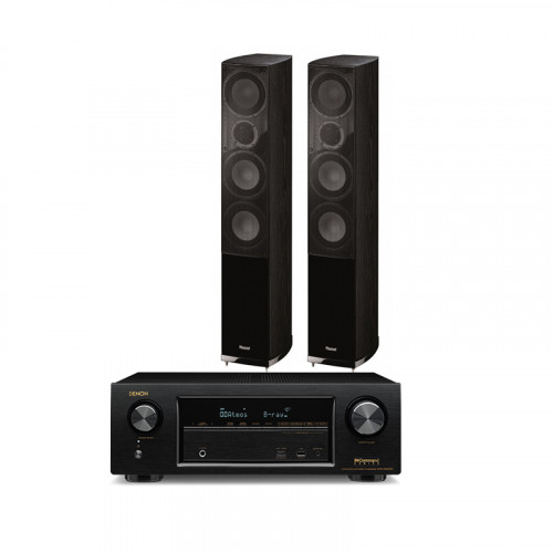 Boxe Magnat Quantum 677 + RECEIVER AV 7.2 DENON AVR-X1300W BLACK. WI-FI. AIRPLAY. BLUETOOTH. 4K ULTRA HD. HDCP 2.2