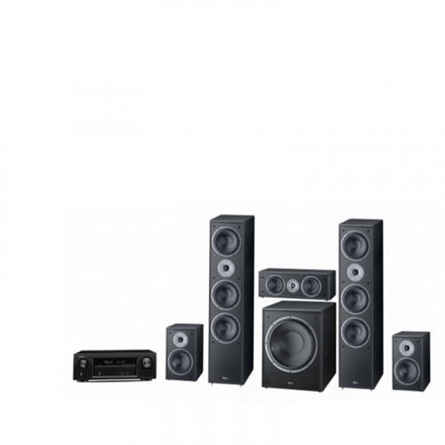 Sistem 5.1 Magnat Monitor Supreme 1002 + 202 + Center 252 + Sub 302A + RECEIVER AV 7.2 DENON AVR-X1300W BLACK. WI-FI. AIRPLAY. BLUETOOTH. 4K ULTRA HD. HDCP 2.2