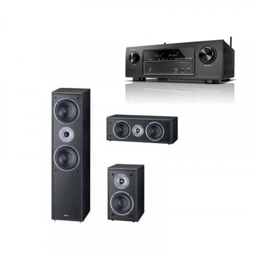 Boxe Magnat Monitor Supreme 802 + 102 + 252 + RECEIVER AV 7.2 DENON AVR-X1300W BLACK. WI-FI. AIRPLAY. BLUETOOTH. 4K ULTRA HD. HDCP 2.2