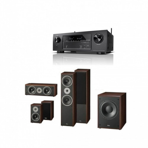 Boxe Magnat Supreme 802+102+Center 252+Sub 202A + RECEIVER AV 7.2 DENON AVR-X1300W BLACK. WI-FI. AIRPLAY. BLUETOOTH. 4K ULTRA HD. HDCP 2.2